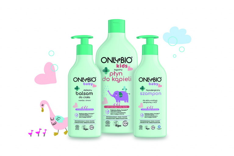 Zdrowa pielęgnacja malucha. Nowości OnlyBio już w Rossmann!