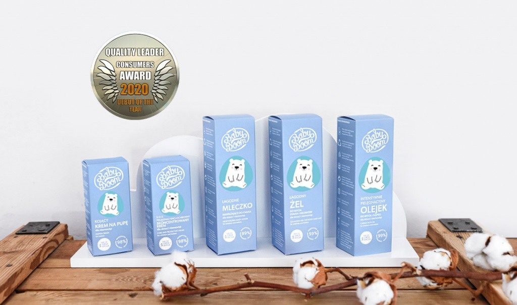 BabyBoom wyróżnione tytułem Konsumencki Lider Jakości Debiut Roku 2020