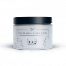 slowglow.pl - Hagi - puder do kąpieli z kozim mlekiem - 400 g - 49 zł slowglow.pl - Hagi - puder do kąpieli z kozim mlekiem - 400 g - 49 zł