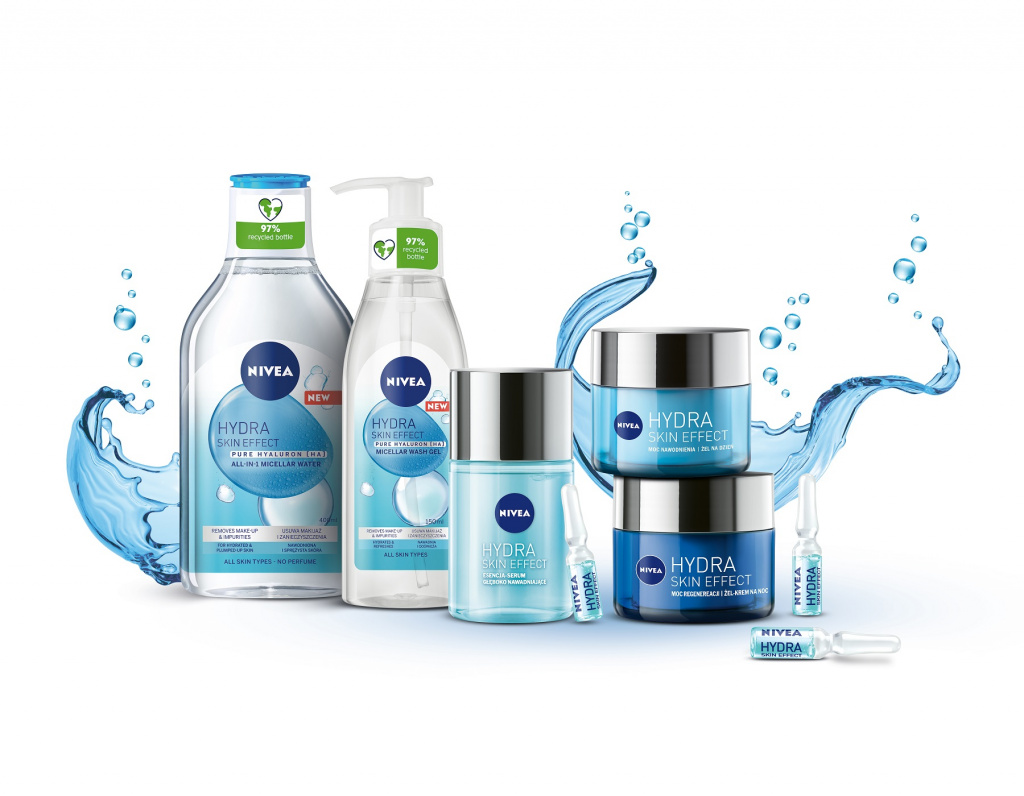 Pobudź swój wewnętrzny potencjał z NIVEA HYDRA SKIN EFFECT