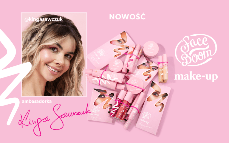 FaceBoom wprowadza pierwszą w historii marki linię kosmetyków do makijażu!